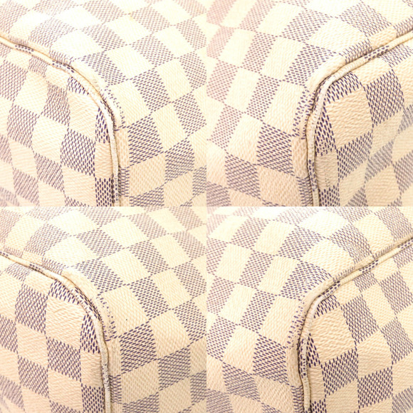 Louis Vuitton Neverfull GM Damier Azur Tote Bag with Pouch N41360 LV 0289 LOU... - Picture 4 of 10